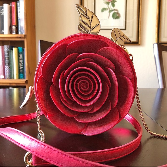 Danielle Nicole Handbags - ❌SOLD Danielle Nicole “Beautiful as a Rose” Disney Crossbody Bag